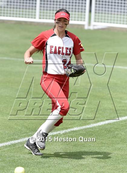 Thumbnail 1 in Academy of Careers & Exploration vs. Rolling Hills Prep (CIF SS D7 Final) photogallery.