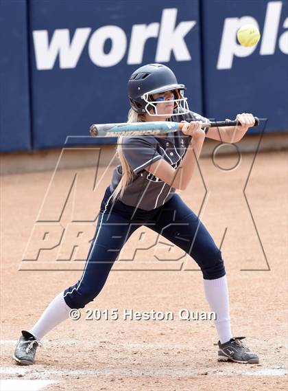 Thumbnail 1 in Academy of Careers & Exploration vs. Rolling Hills Prep (CIF SS D7 Final) photogallery.