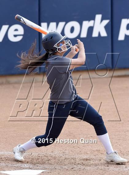 Thumbnail 1 in Academy of Careers & Exploration vs. Rolling Hills Prep (CIF SS D7 Final) photogallery.