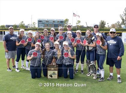 Thumbnail 2 in Academy of Careers & Exploration vs. Rolling Hills Prep (CIF SS D7 Final) photogallery.