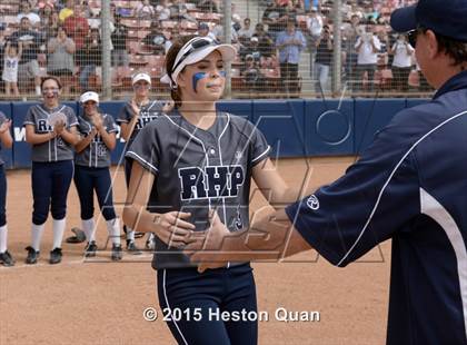 Thumbnail 2 in Academy of Careers & Exploration vs. Rolling Hills Prep (CIF SS D7 Final) photogallery.