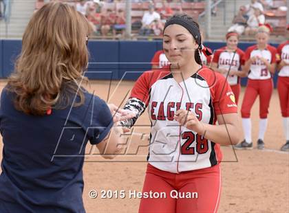 Thumbnail 2 in Academy of Careers & Exploration vs. Rolling Hills Prep (CIF SS D7 Final) photogallery.