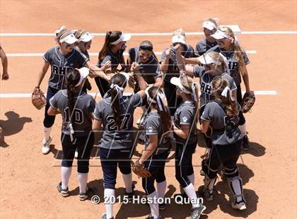 Thumbnail 3 in Academy of Careers & Exploration vs. Rolling Hills Prep (CIF SS D7 Final) photogallery.
