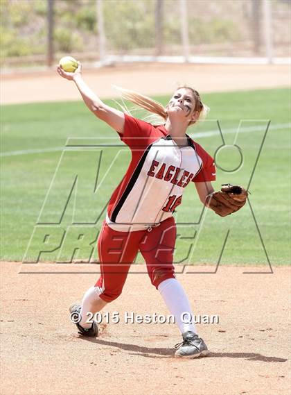 Thumbnail 1 in Academy of Careers & Exploration vs. Rolling Hills Prep (CIF SS D7 Final) photogallery.