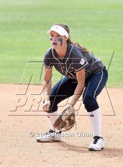 Thumbnail 3 in Academy of Careers & Exploration vs. Rolling Hills Prep (CIF SS D7 Final) photogallery.