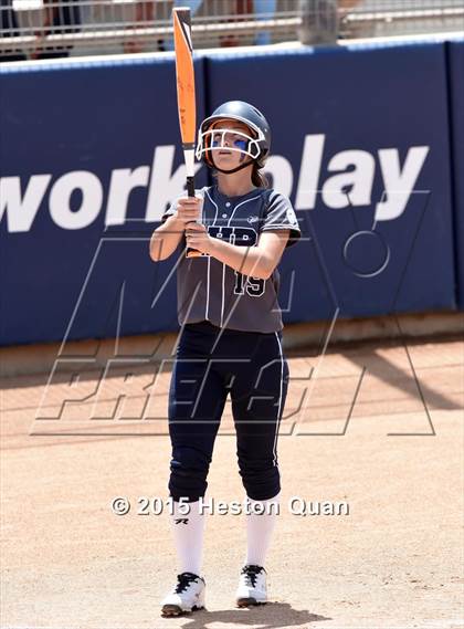 Thumbnail 2 in Academy of Careers & Exploration vs. Rolling Hills Prep (CIF SS D7 Final) photogallery.