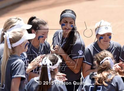 Thumbnail 2 in Academy of Careers & Exploration vs. Rolling Hills Prep (CIF SS D7 Final) photogallery.