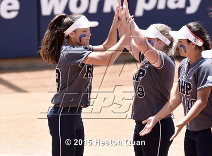 Thumbnail 3 in Academy of Careers & Exploration vs. Rolling Hills Prep (CIF SS D7 Final) photogallery.