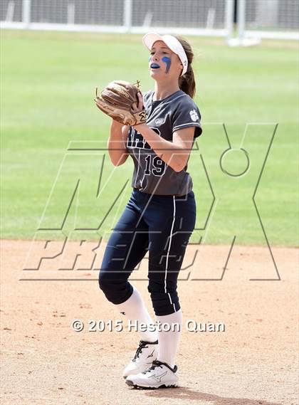 Thumbnail 2 in Academy of Careers & Exploration vs. Rolling Hills Prep (CIF SS D7 Final) photogallery.