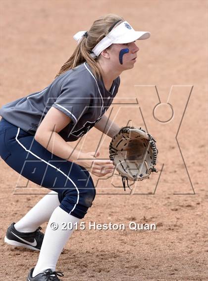 Thumbnail 2 in Academy of Careers & Exploration vs. Rolling Hills Prep (CIF SS D7 Final) photogallery.