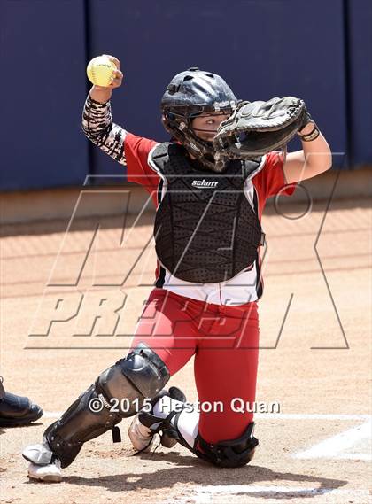 Thumbnail 3 in Academy of Careers & Exploration vs. Rolling Hills Prep (CIF SS D7 Final) photogallery.