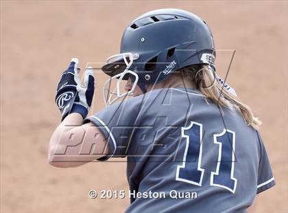 Thumbnail 2 in Academy of Careers & Exploration vs. Rolling Hills Prep (CIF SS D7 Final) photogallery.