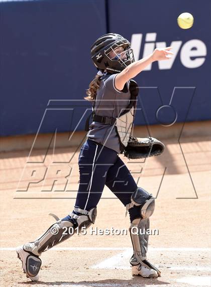 Thumbnail 2 in Academy of Careers & Exploration vs. Rolling Hills Prep (CIF SS D7 Final) photogallery.