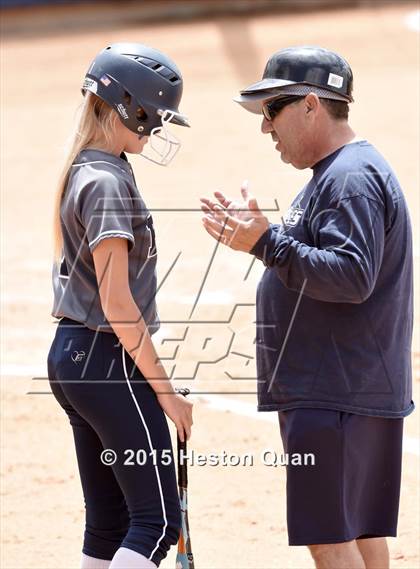 Thumbnail 3 in Academy of Careers & Exploration vs. Rolling Hills Prep (CIF SS D7 Final) photogallery.