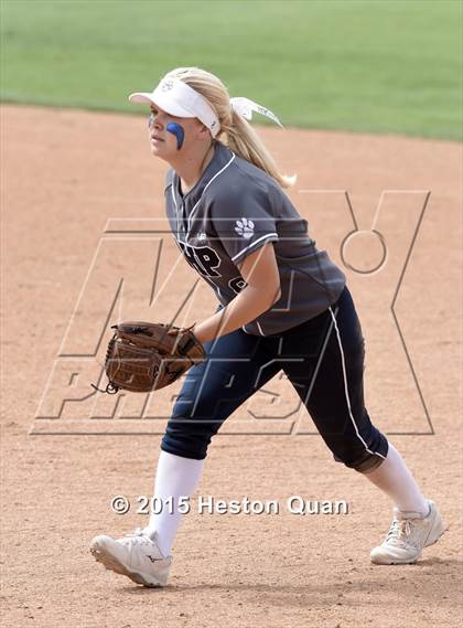 Thumbnail 1 in Academy of Careers & Exploration vs. Rolling Hills Prep (CIF SS D7 Final) photogallery.