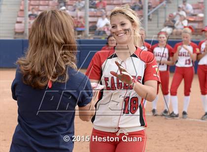 Thumbnail 1 in Academy of Careers & Exploration vs. Rolling Hills Prep (CIF SS D7 Final) photogallery.