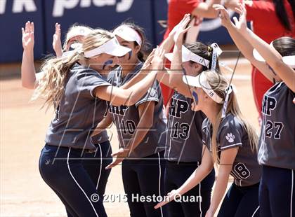 Thumbnail 1 in Academy of Careers & Exploration vs. Rolling Hills Prep (CIF SS D7 Final) photogallery.