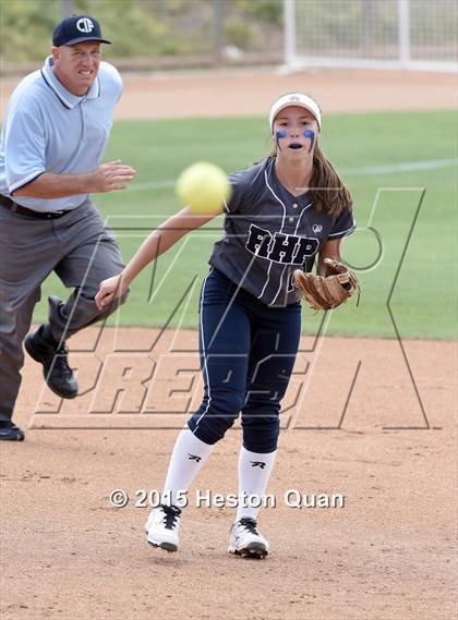 Thumbnail 3 in Academy of Careers & Exploration vs. Rolling Hills Prep (CIF SS D7 Final) photogallery.