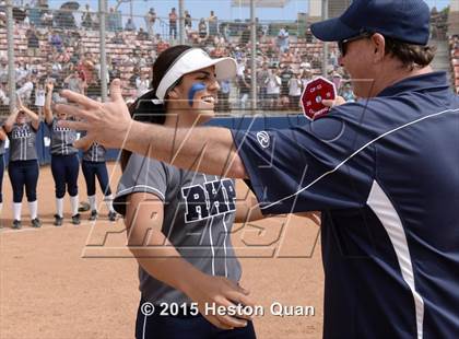 Thumbnail 1 in Academy of Careers & Exploration vs. Rolling Hills Prep (CIF SS D7 Final) photogallery.