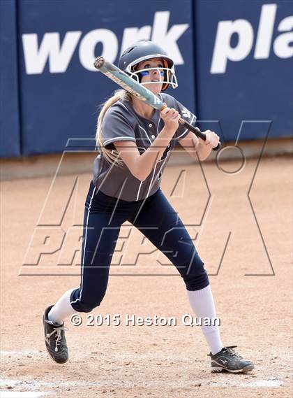 Thumbnail 2 in Academy of Careers & Exploration vs. Rolling Hills Prep (CIF SS D7 Final) photogallery.