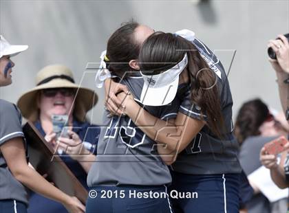 Thumbnail 3 in Academy of Careers & Exploration vs. Rolling Hills Prep (CIF SS D7 Final) photogallery.