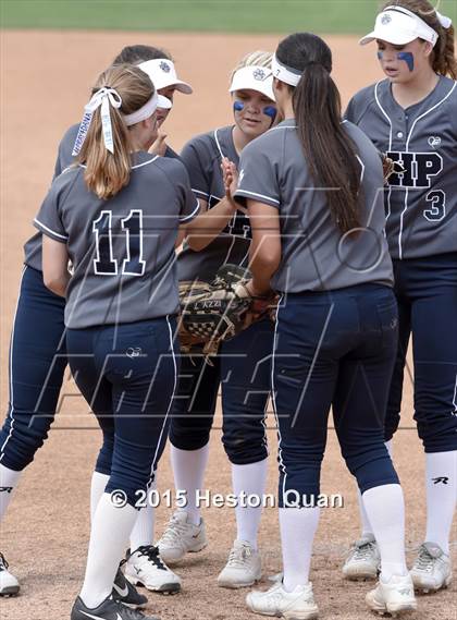Thumbnail 3 in Academy of Careers & Exploration vs. Rolling Hills Prep (CIF SS D7 Final) photogallery.