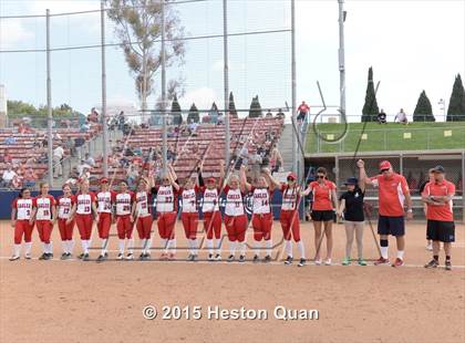 Thumbnail 2 in Academy of Careers & Exploration vs. Rolling Hills Prep (CIF SS D7 Final) photogallery.