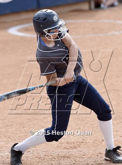 Thumbnail 1 in Academy of Careers & Exploration vs. Rolling Hills Prep (CIF SS D7 Final) photogallery.