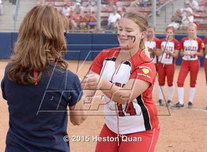 Thumbnail 2 in Academy of Careers & Exploration vs. Rolling Hills Prep (CIF SS D7 Final) photogallery.