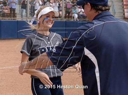 Thumbnail 2 in Academy of Careers & Exploration vs. Rolling Hills Prep (CIF SS D7 Final) photogallery.