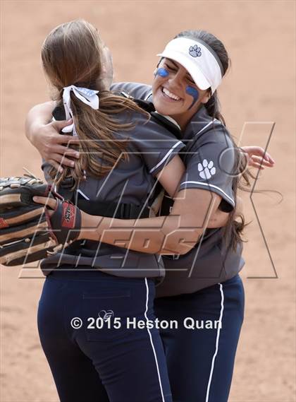 Thumbnail 3 in Academy of Careers & Exploration vs. Rolling Hills Prep (CIF SS D7 Final) photogallery.