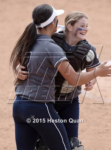 Thumbnail 3 in Academy of Careers & Exploration vs. Rolling Hills Prep (CIF SS D7 Final) photogallery.