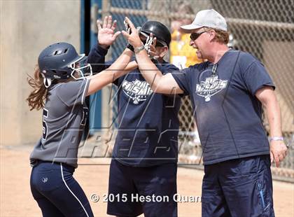 Thumbnail 3 in Academy of Careers & Exploration vs. Rolling Hills Prep (CIF SS D7 Final) photogallery.