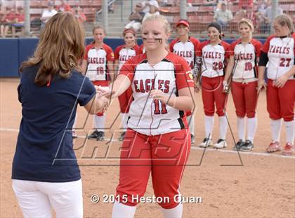Thumbnail 3 in Academy of Careers & Exploration vs. Rolling Hills Prep (CIF SS D7 Final) photogallery.