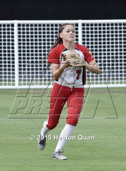Thumbnail 2 in Academy of Careers & Exploration vs. Rolling Hills Prep (CIF SS D7 Final) photogallery.