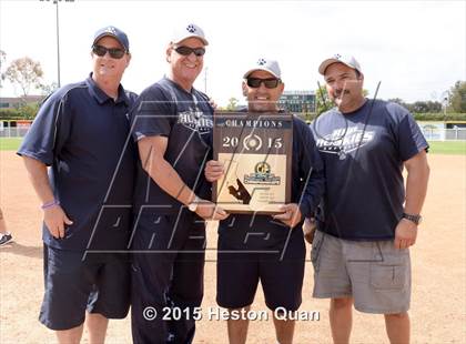 Thumbnail 3 in Academy of Careers & Exploration vs. Rolling Hills Prep (CIF SS D7 Final) photogallery.