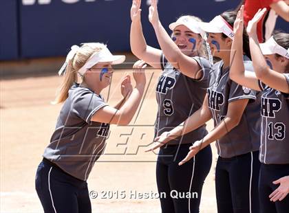 Thumbnail 1 in Academy of Careers & Exploration vs. Rolling Hills Prep (CIF SS D7 Final) photogallery.
