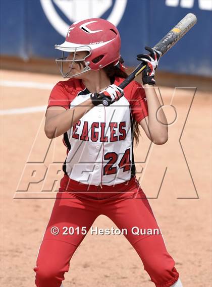 Thumbnail 1 in Academy of Careers & Exploration vs. Rolling Hills Prep (CIF SS D7 Final) photogallery.