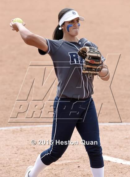 Thumbnail 1 in Academy of Careers & Exploration vs. Rolling Hills Prep (CIF SS D7 Final) photogallery.