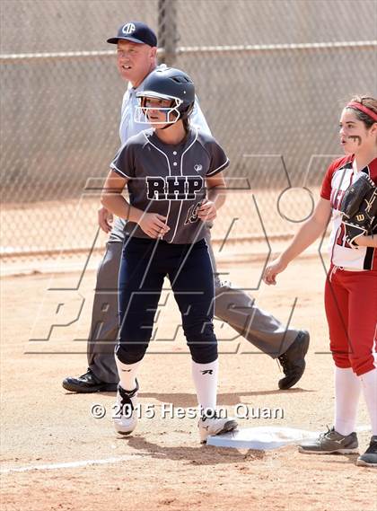 Thumbnail 2 in Academy of Careers & Exploration vs. Rolling Hills Prep (CIF SS D7 Final) photogallery.