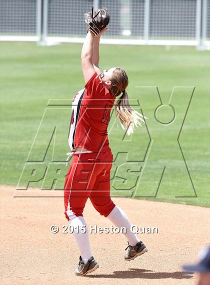 Thumbnail 2 in Academy of Careers & Exploration vs. Rolling Hills Prep (CIF SS D7 Final) photogallery.