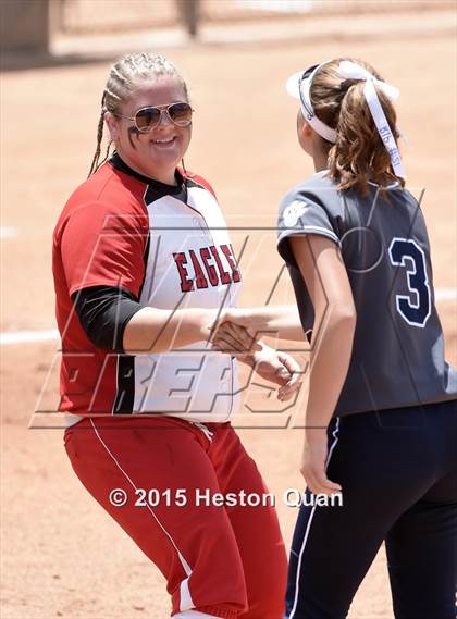 Thumbnail 3 in Academy of Careers & Exploration vs. Rolling Hills Prep (CIF SS D7 Final) photogallery.