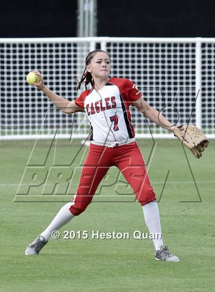 Thumbnail 2 in Academy of Careers & Exploration vs. Rolling Hills Prep (CIF SS D7 Final) photogallery.