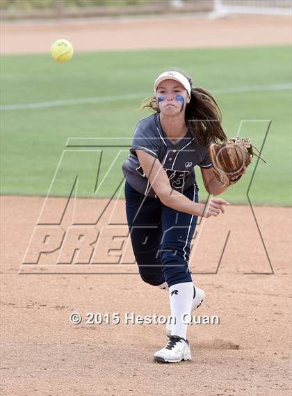 Thumbnail 2 in Academy of Careers & Exploration vs. Rolling Hills Prep (CIF SS D7 Final) photogallery.