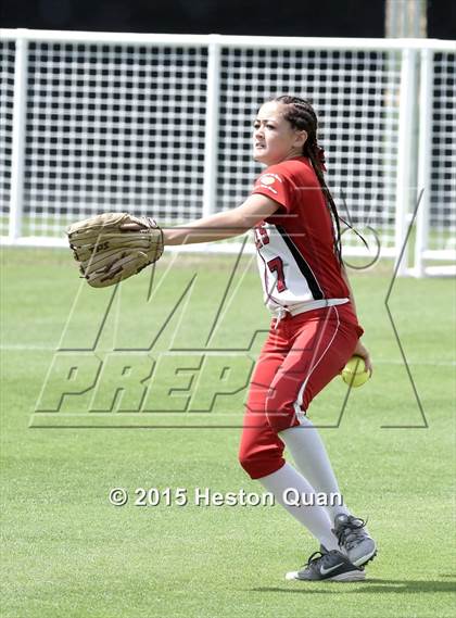 Thumbnail 2 in Academy of Careers & Exploration vs. Rolling Hills Prep (CIF SS D7 Final) photogallery.