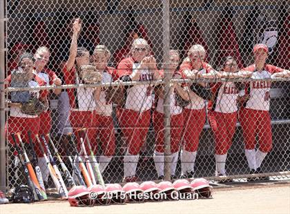 Thumbnail 3 in Academy of Careers & Exploration vs. Rolling Hills Prep (CIF SS D7 Final) photogallery.
