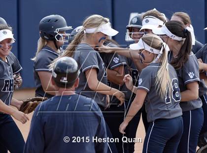 Thumbnail 3 in Academy of Careers & Exploration vs. Rolling Hills Prep (CIF SS D7 Final) photogallery.