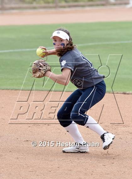 Thumbnail 2 in Academy of Careers & Exploration vs. Rolling Hills Prep (CIF SS D7 Final) photogallery.