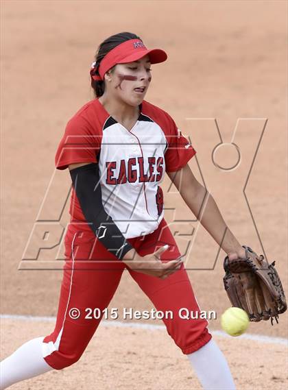 Thumbnail 2 in Academy of Careers & Exploration vs. Rolling Hills Prep (CIF SS D7 Final) photogallery.