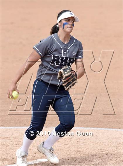 Thumbnail 1 in Academy of Careers & Exploration vs. Rolling Hills Prep (CIF SS D7 Final) photogallery.
